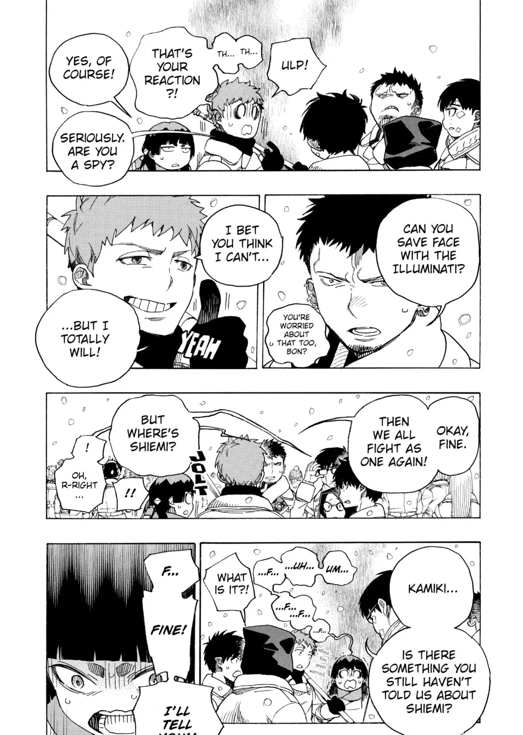 Blue Exorcist Chapter 131 page 57 - 