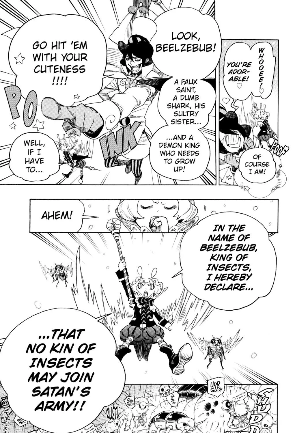 Blue Exorcist Chapter 132 page 17 - 