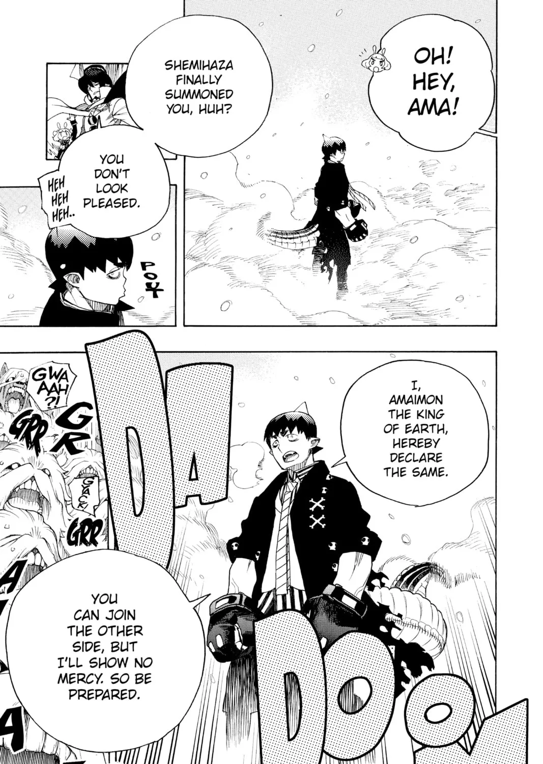Blue Exorcist Chapter 132 page 21 - 