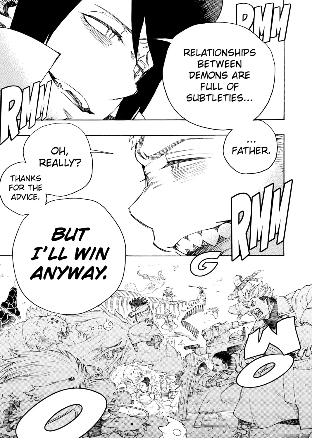 Blue Exorcist Chapter 132 page 27 - 