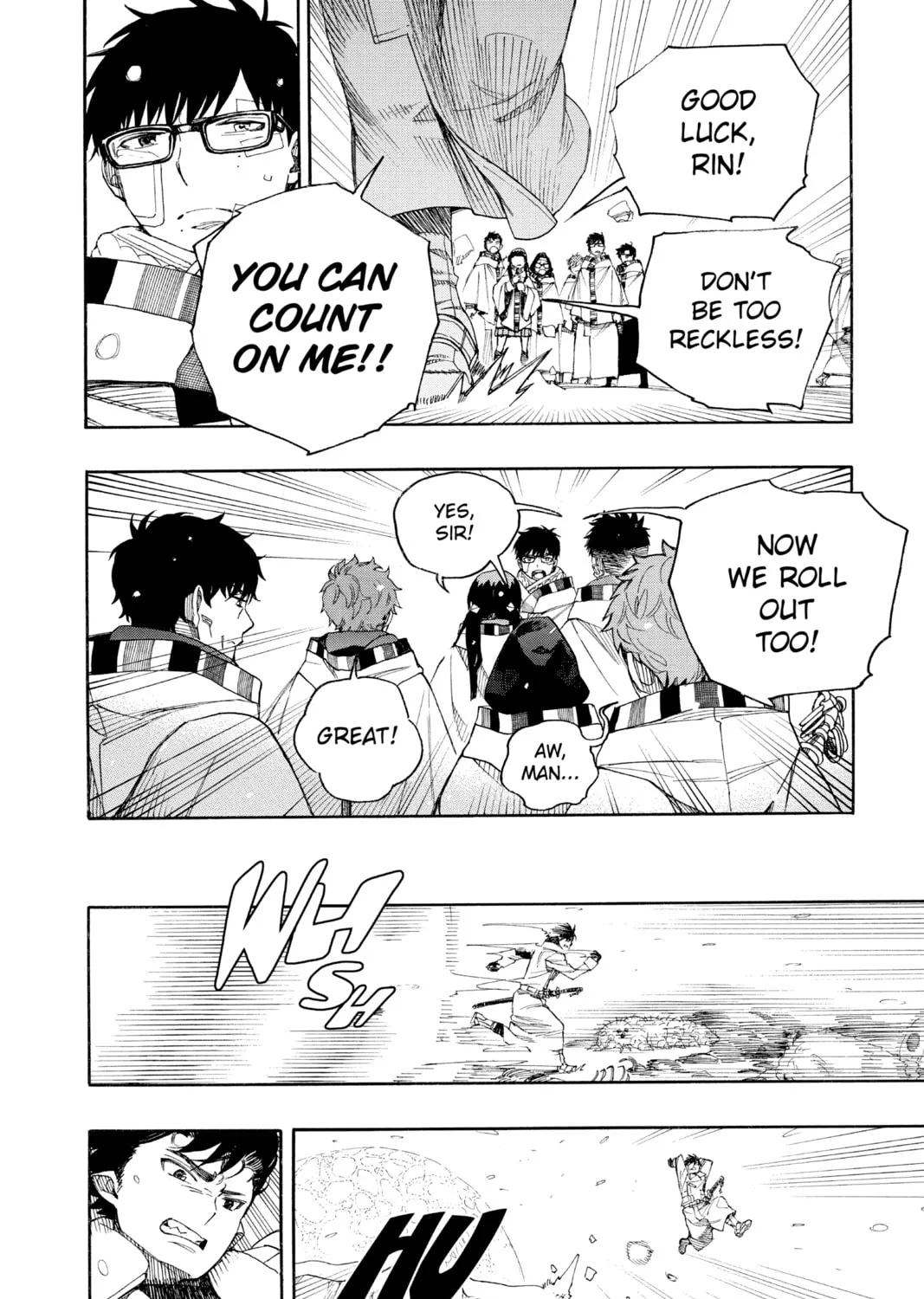 Blue Exorcist Chapter 132 page 33 - 