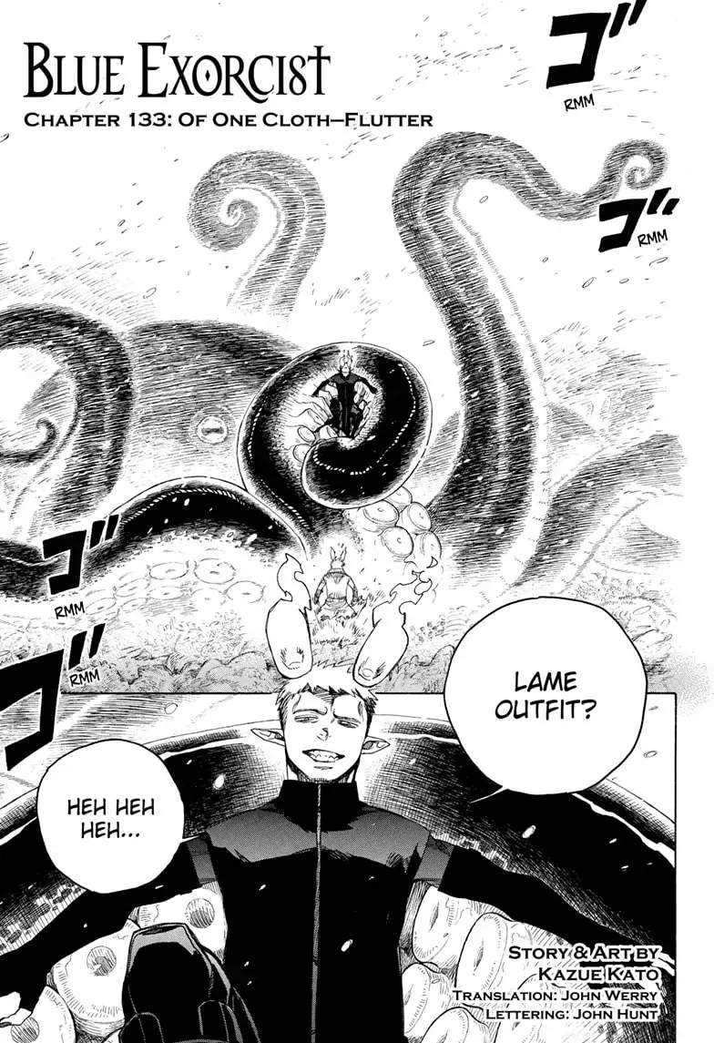 Blue Exorcist Chapter 133.1 page 1 - 