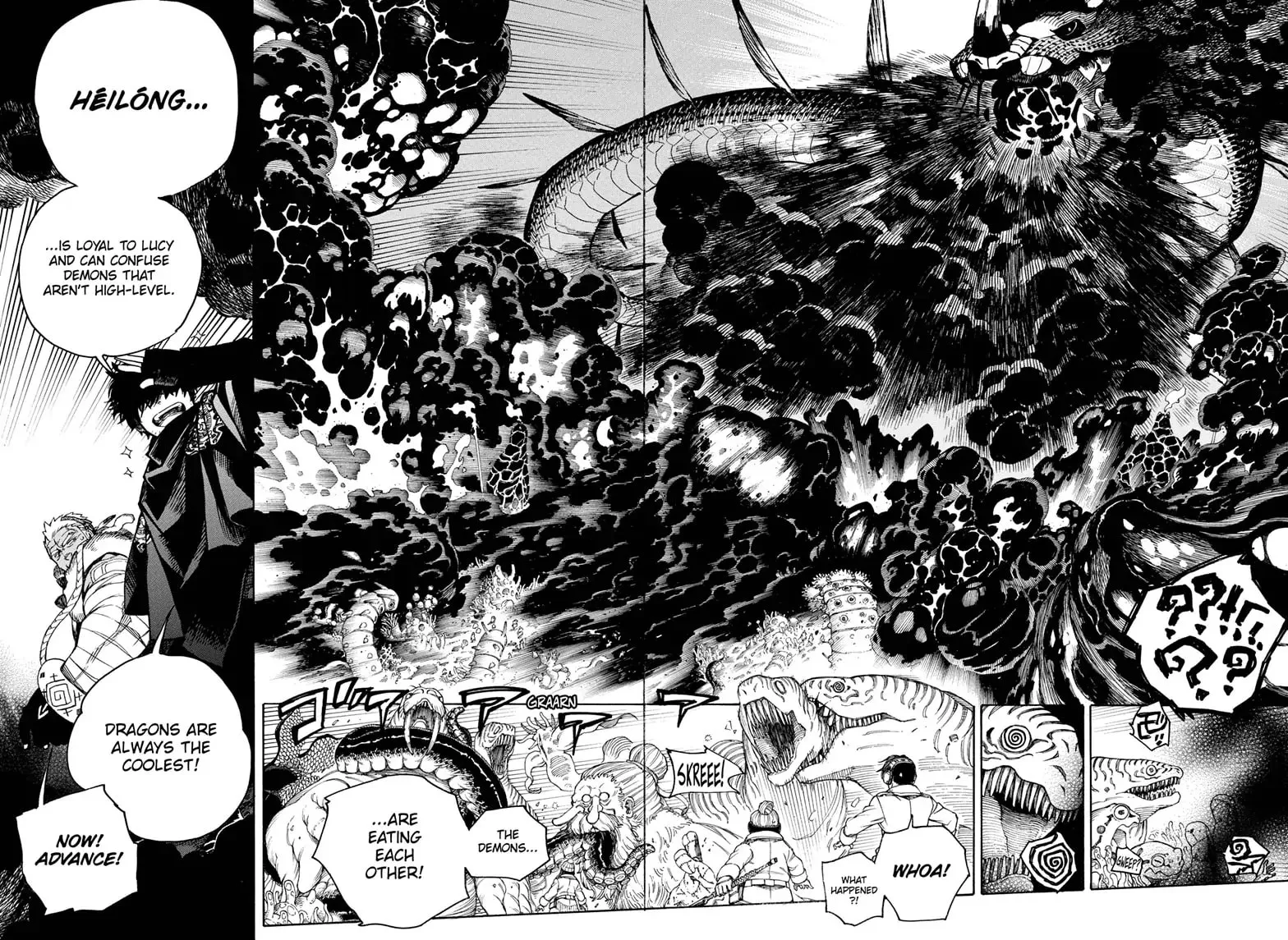 Blue Exorcist Chapter 133.1 page 12 - 