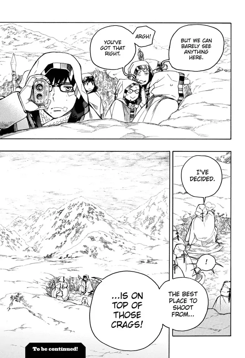 Blue Exorcist Chapter 133.1 page 18 - 
