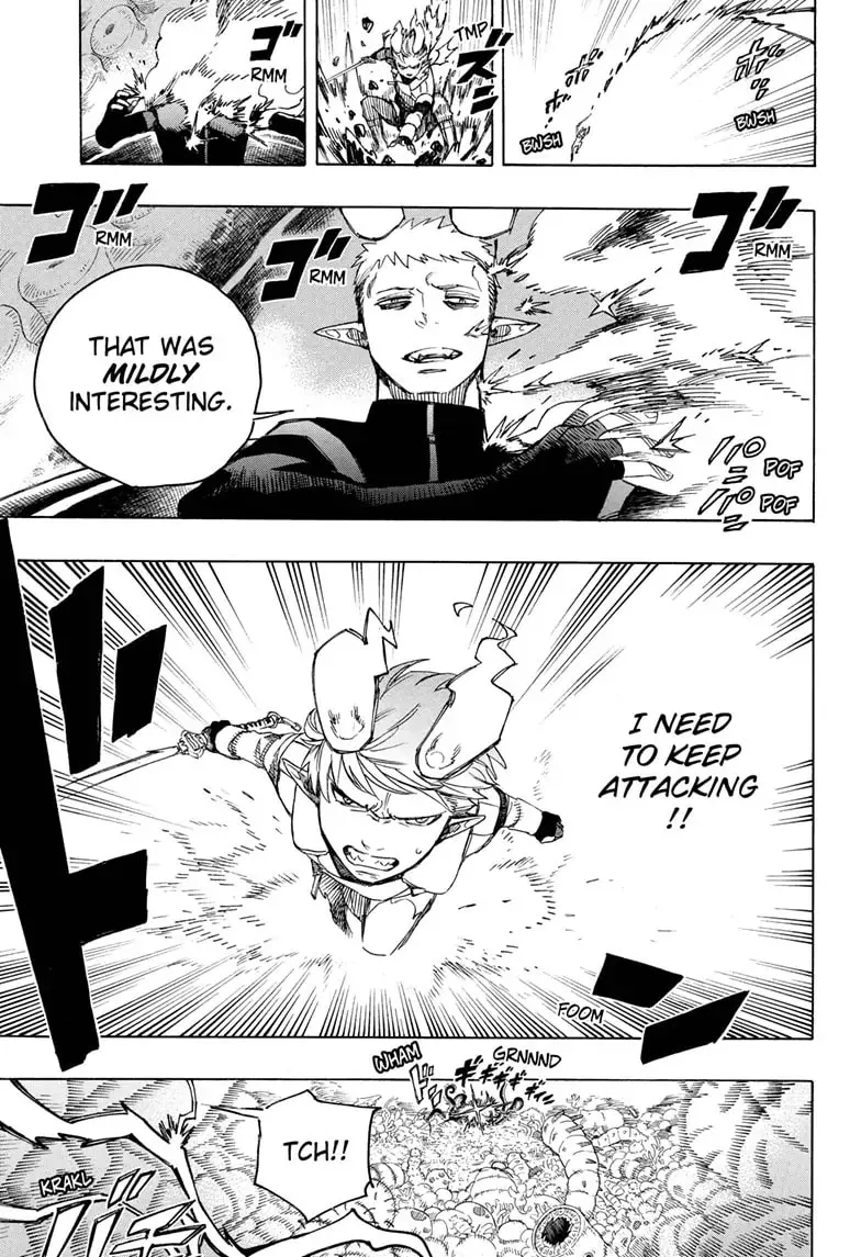 Blue Exorcist Chapter 133.1 page 7 - 