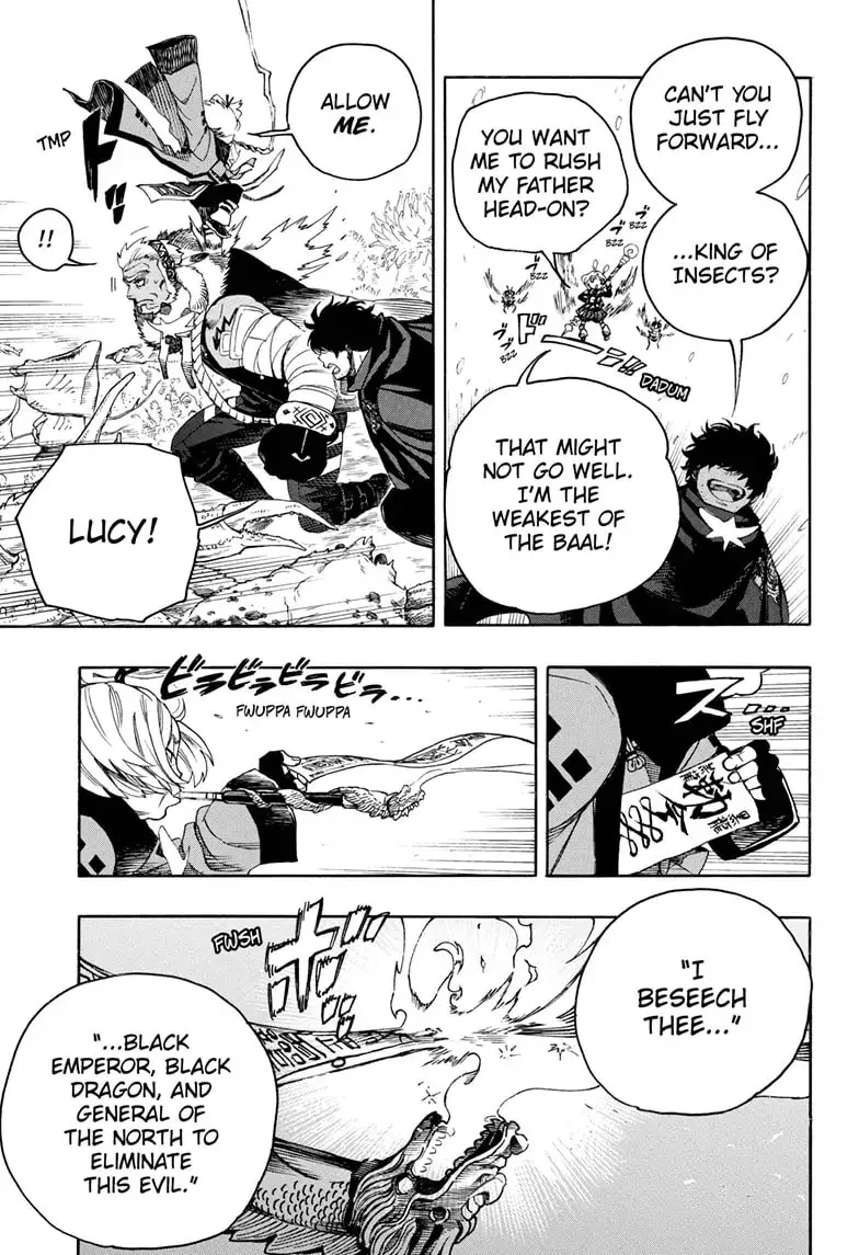 Blue Exorcist Chapter 133.1 page 9 - 