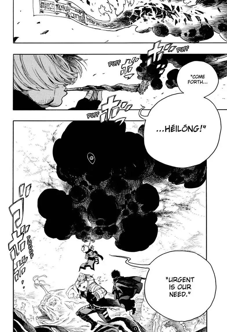 Blue Exorcist Chapter 133.1 page 10 - 