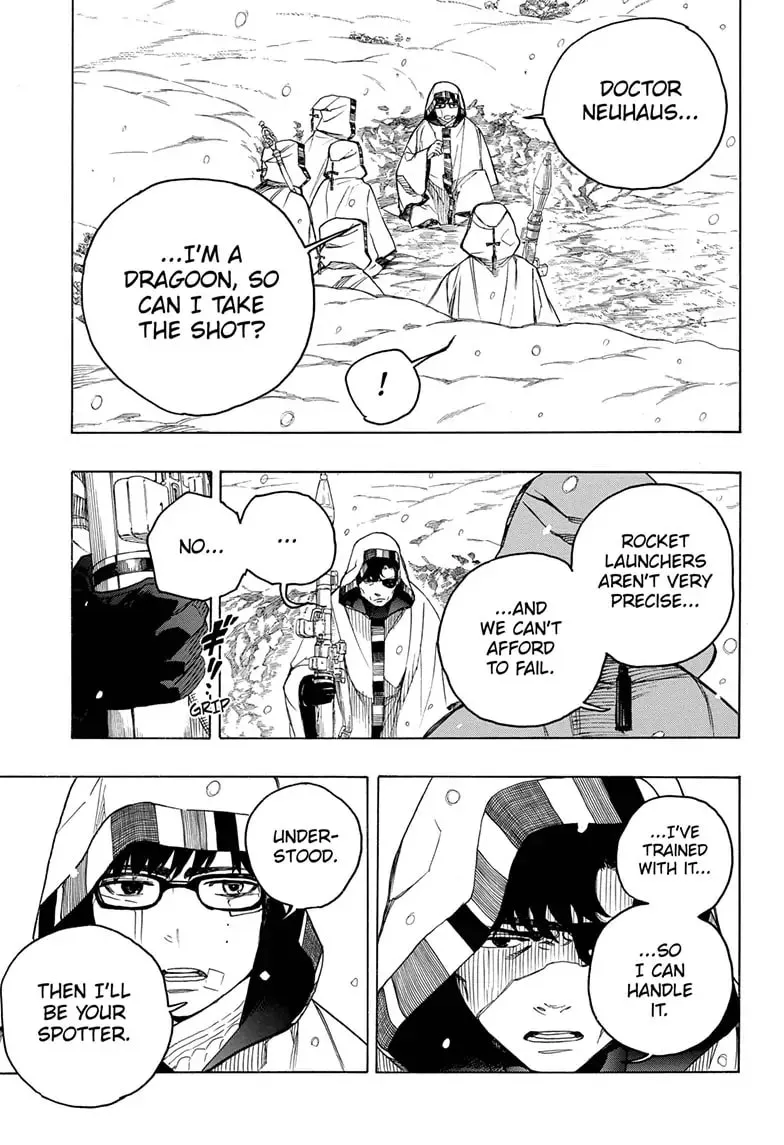 Blue Exorcist Chapter 133.2 page 3 - 