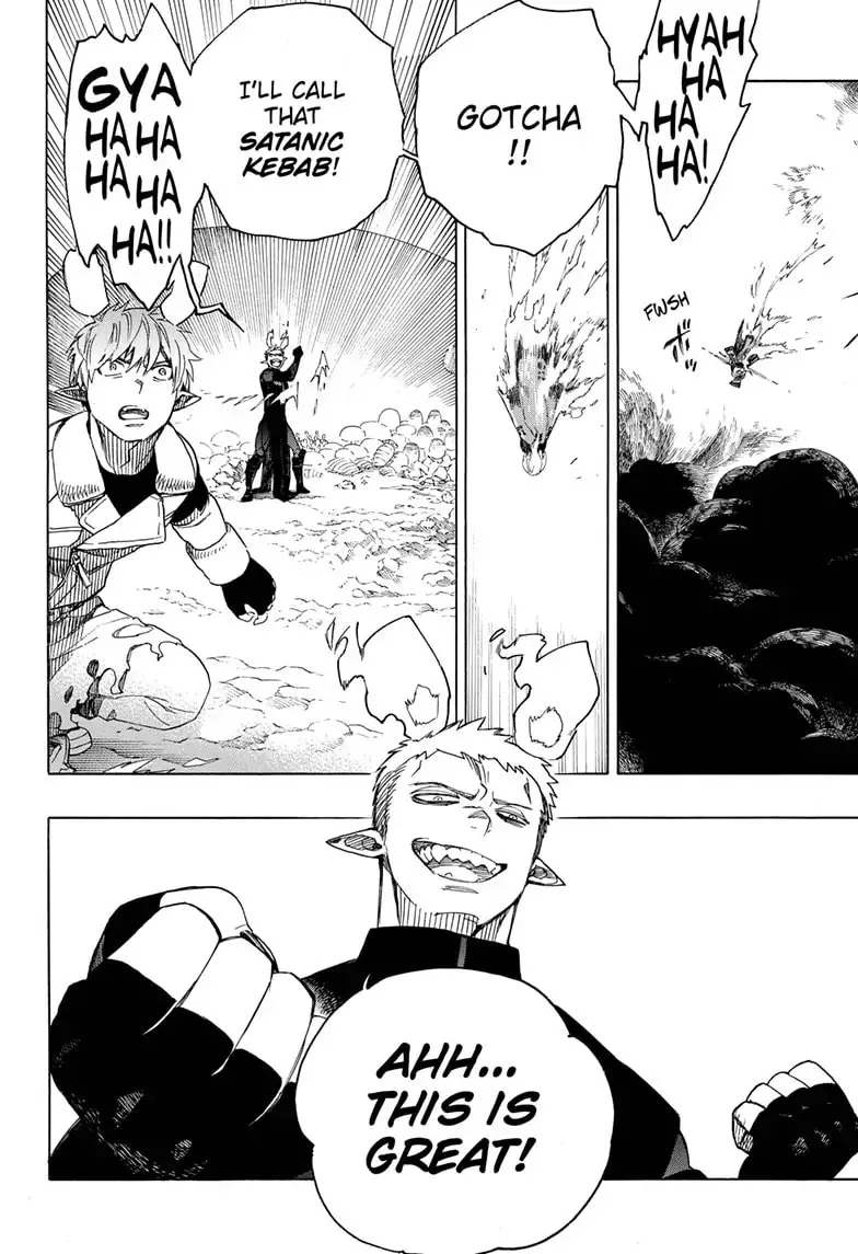 Blue Exorcist Chapter 133.2 page 21 - 