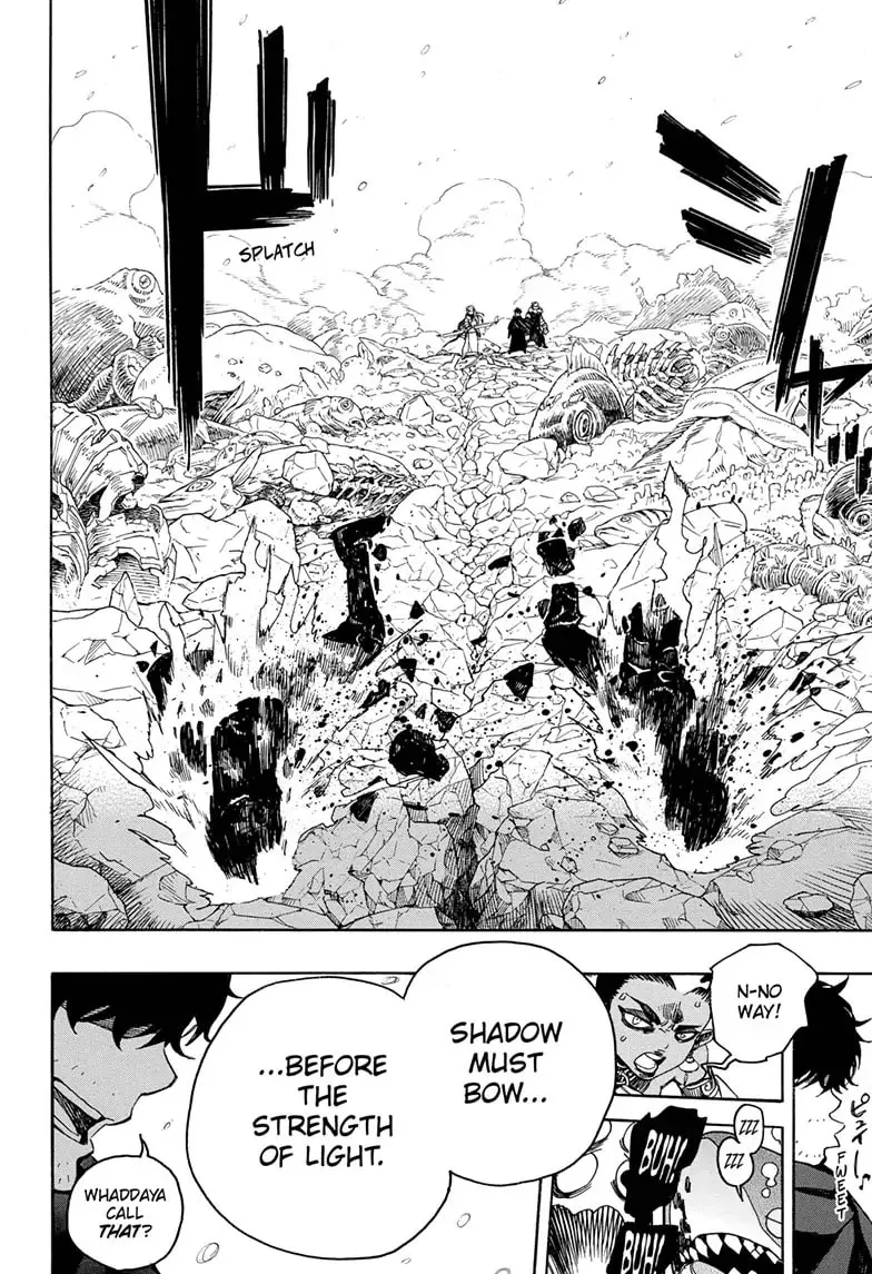 Blue Exorcist Chapter 133.2 page 33 - 