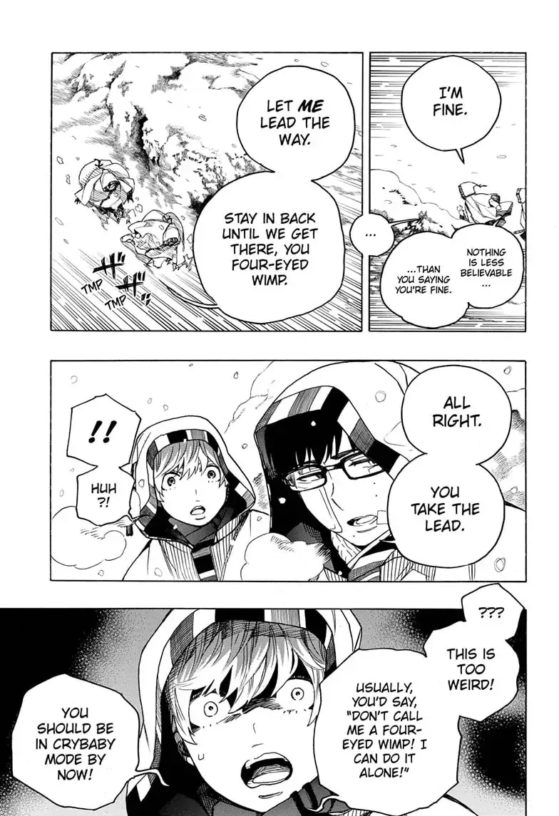 Blue Exorcist Chapter 133.2 page 5 - 