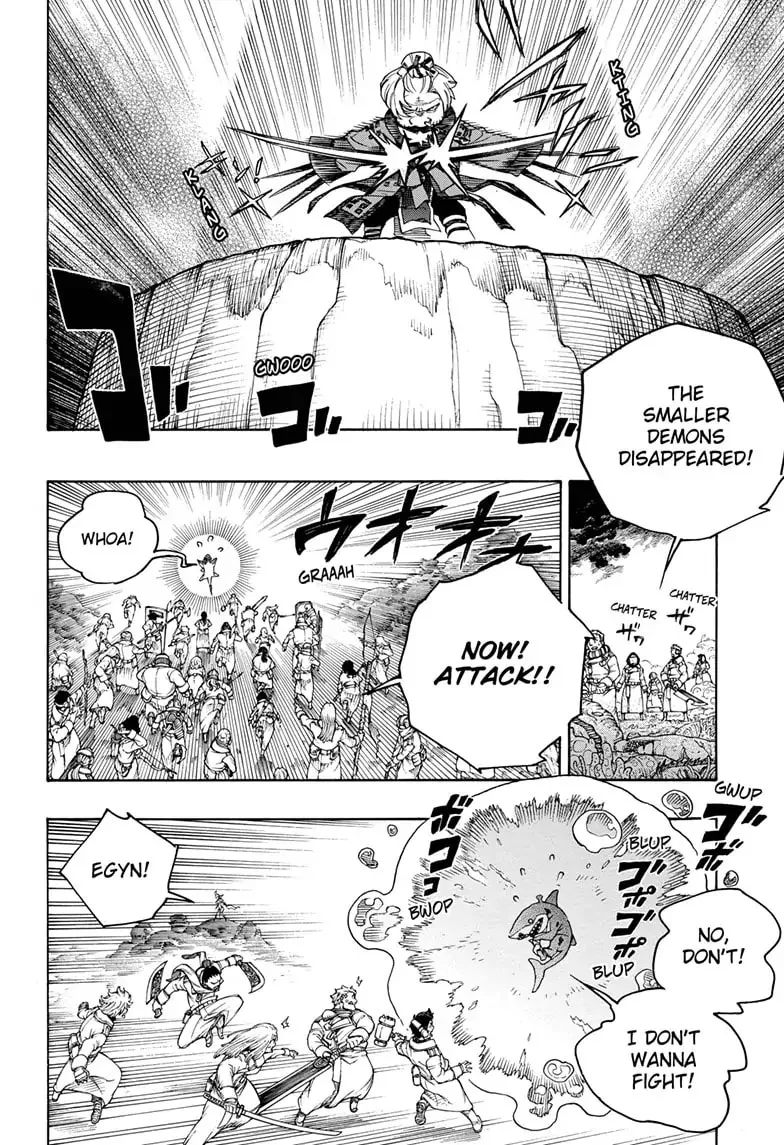Blue Exorcist Chapter 133.2 page 10 - 
