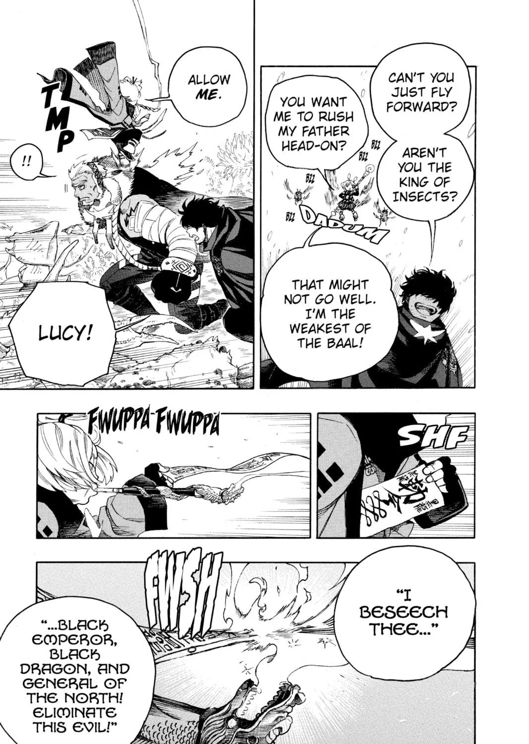 Blue Exorcist Chapter 133 page 17 - 