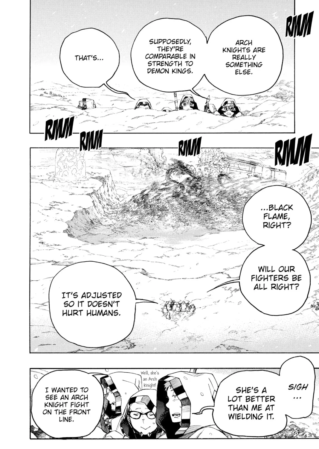 Blue Exorcist Chapter 133 page 33 - 