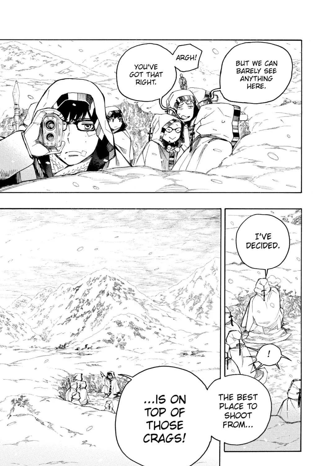 Blue Exorcist Chapter 133 page 35 - 