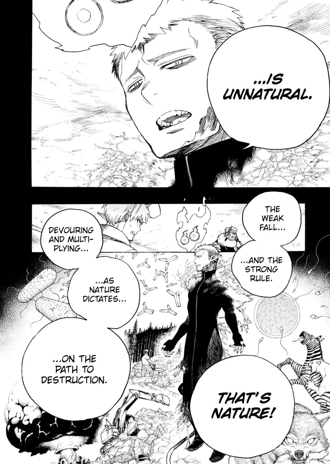 Blue Exorcist Chapter 134 page 39 - 