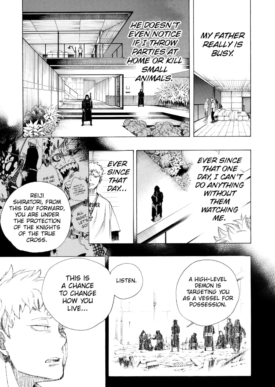Blue Exorcist Chapter 134 page 57 - 