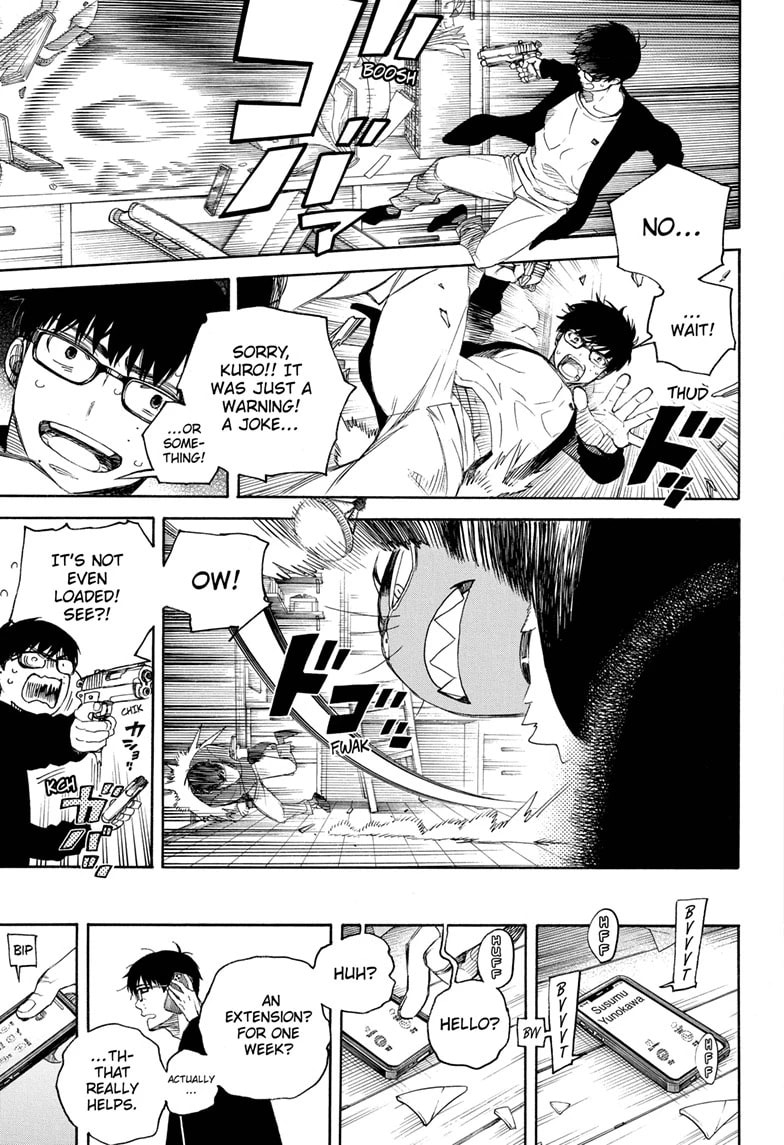 Blue Exorcist Chapter 135.1 page 13 - 