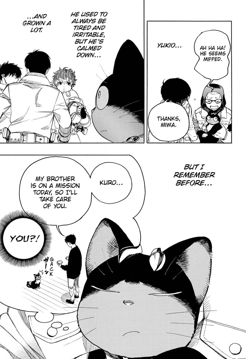 Blue Exorcist Chapter 135.1 page 3 - 