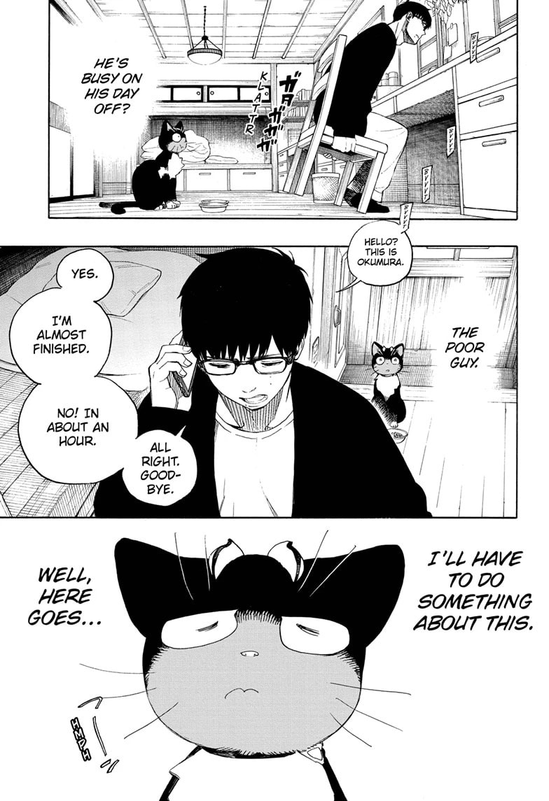 Blue Exorcist Chapter 135.1 page 5 - 