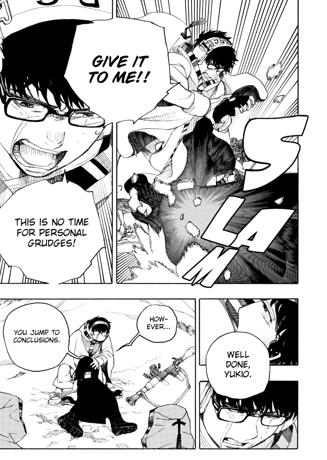 Blue Exorcist Chapter 135 page 21 - 