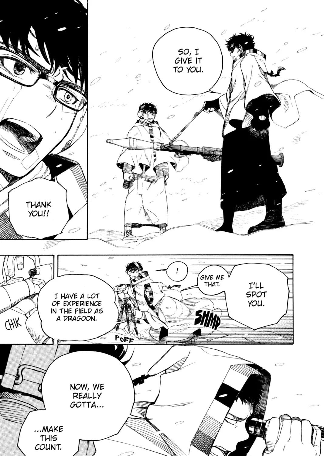 Blue Exorcist Chapter 135 page 25 - 