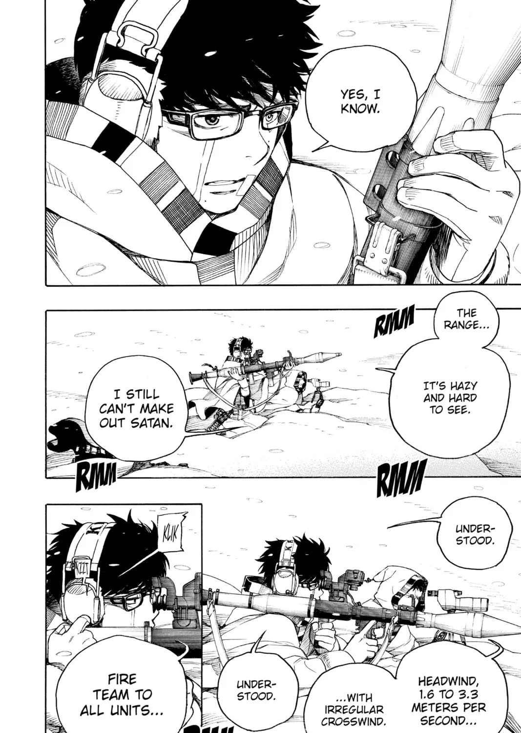 Blue Exorcist Chapter 135 page 27 - 