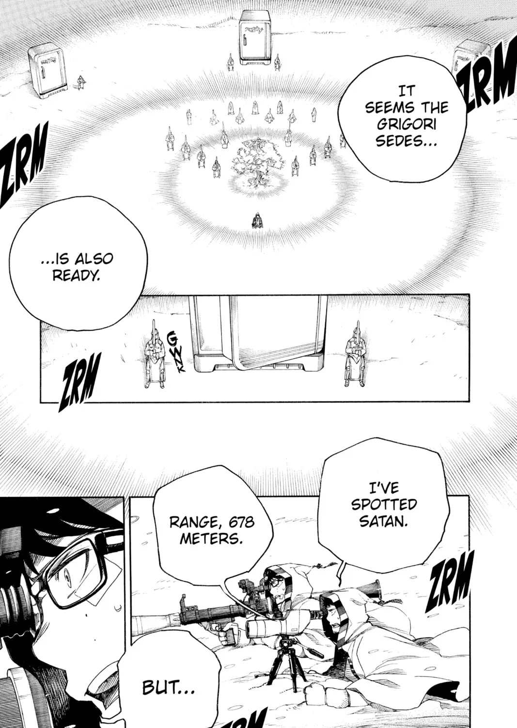 Blue Exorcist Chapter 135 page 33 - 