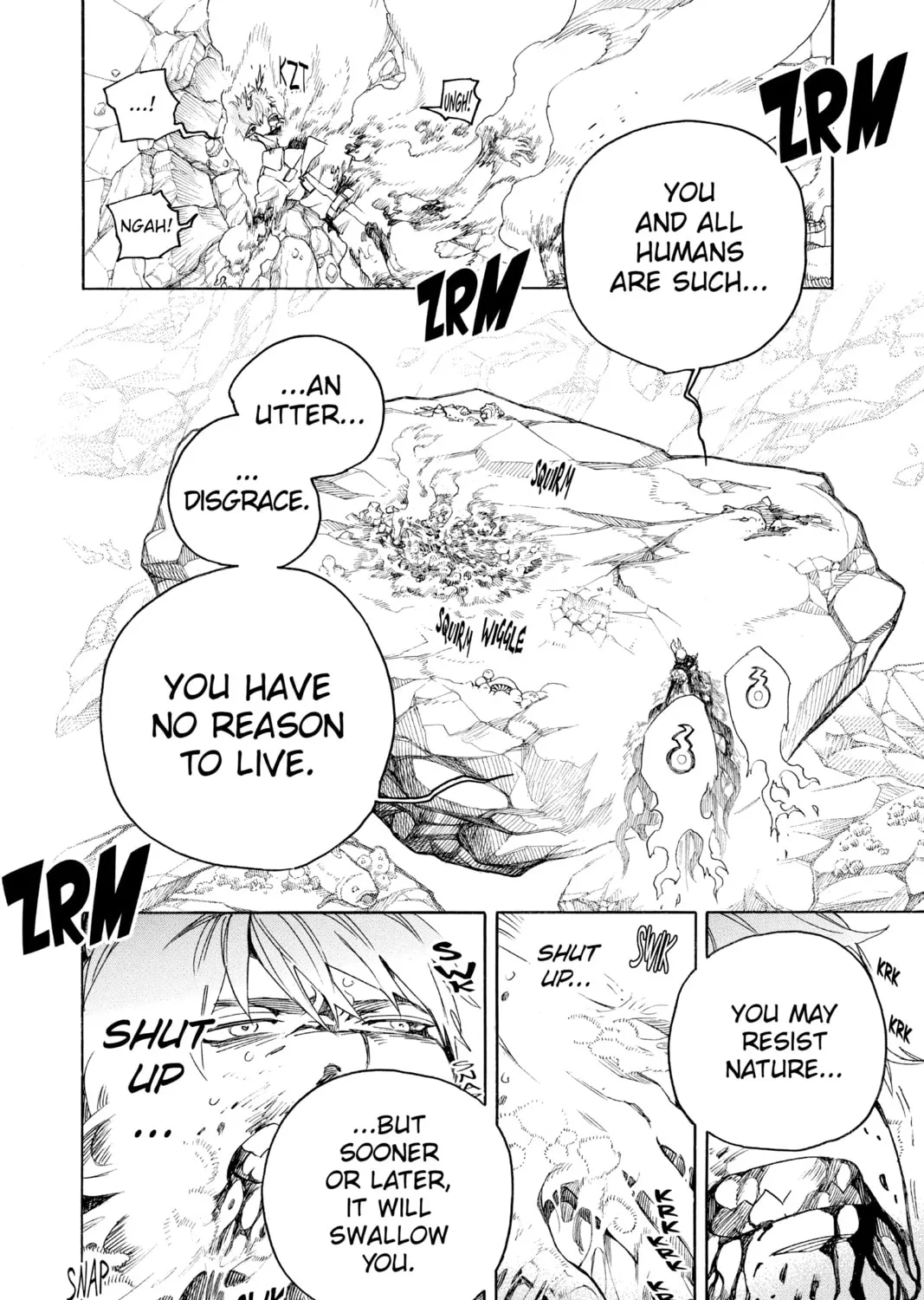Blue Exorcist Chapter 135 page 57 - 