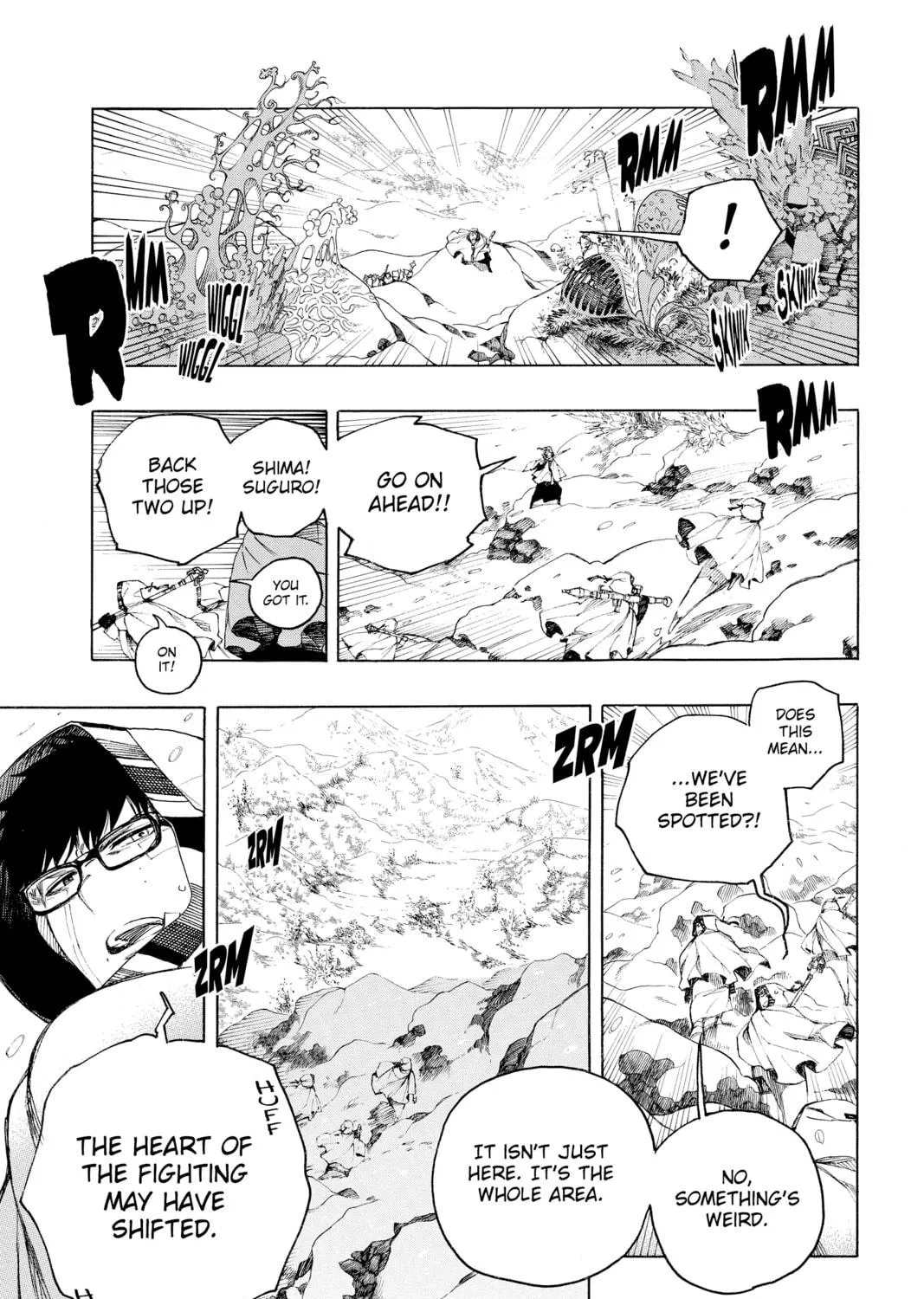 Blue Exorcist Chapter 135 page 9 - 