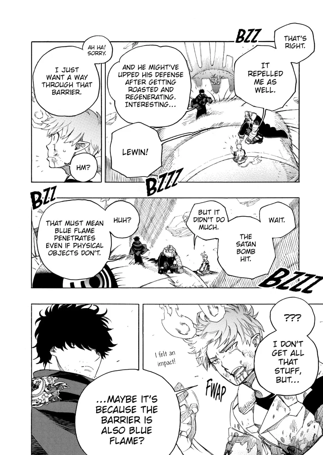 Blue Exorcist Chapter 136 page 15 - 