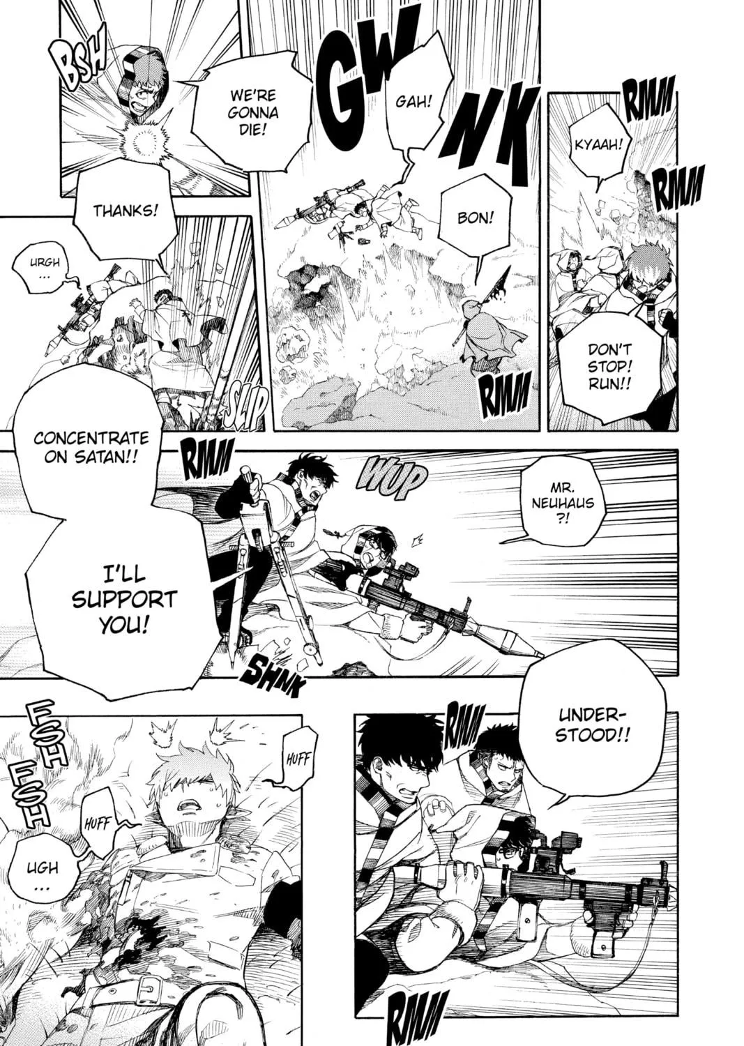 Blue Exorcist Chapter 136 page 9 - 