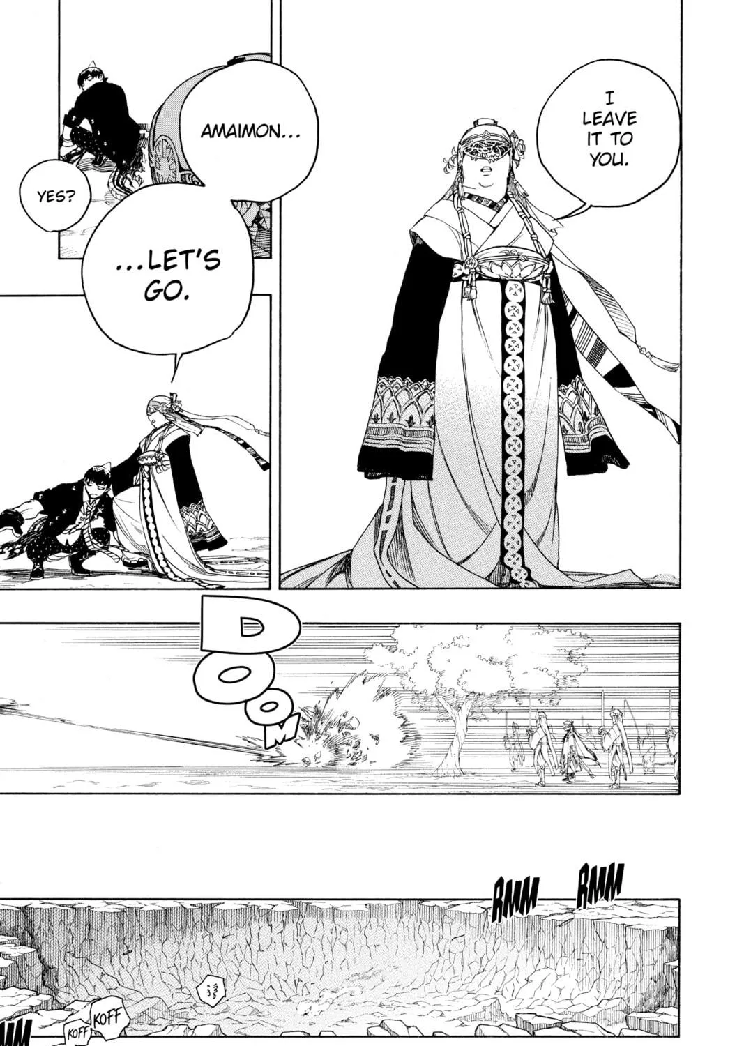 Blue Exorcist Chapter 137 page 17 - 