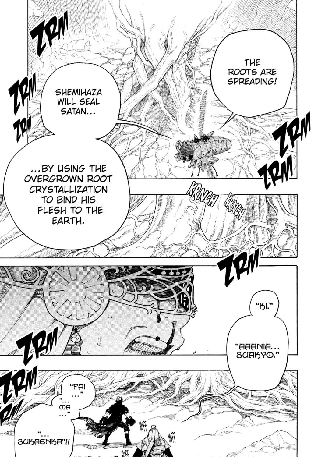 Blue Exorcist Chapter 137 page 35 - 