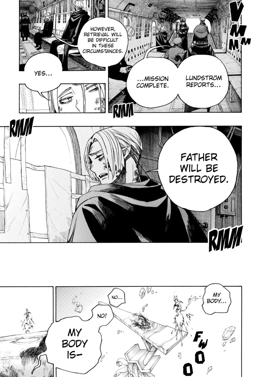 Blue Exorcist Chapter 138 page 23 - 