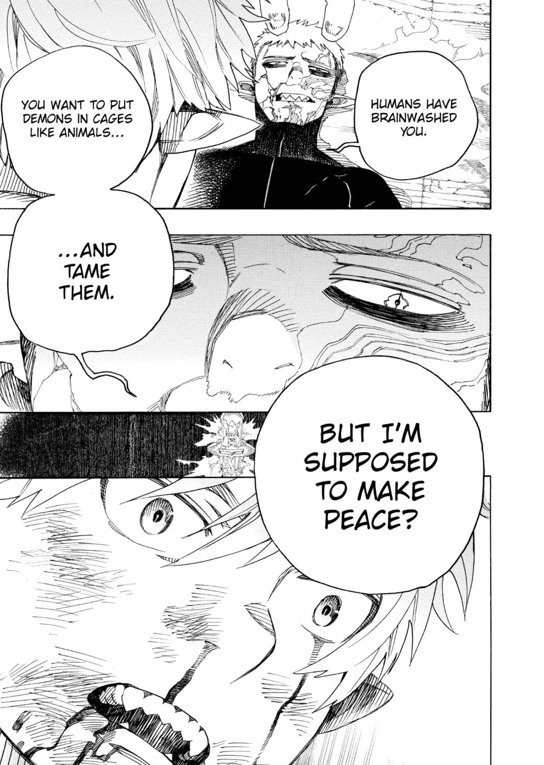 Blue Exorcist Chapter 138 page 35 - 
