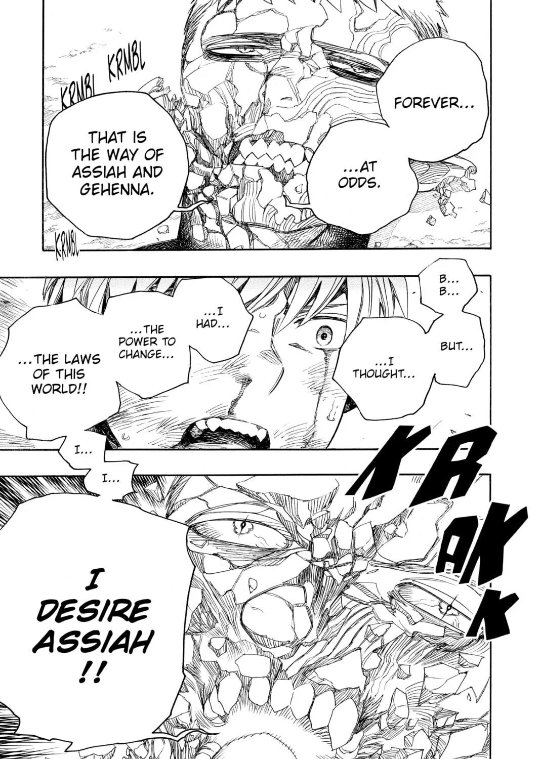 Blue Exorcist Chapter 138 page 39 - 