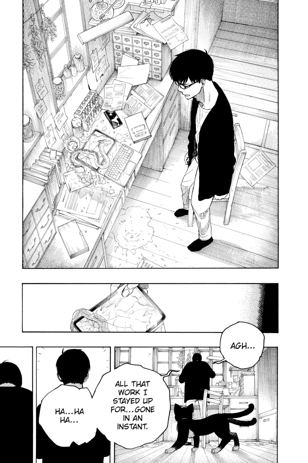 Blue Exorcist Chapter 140.1 page 11 - 