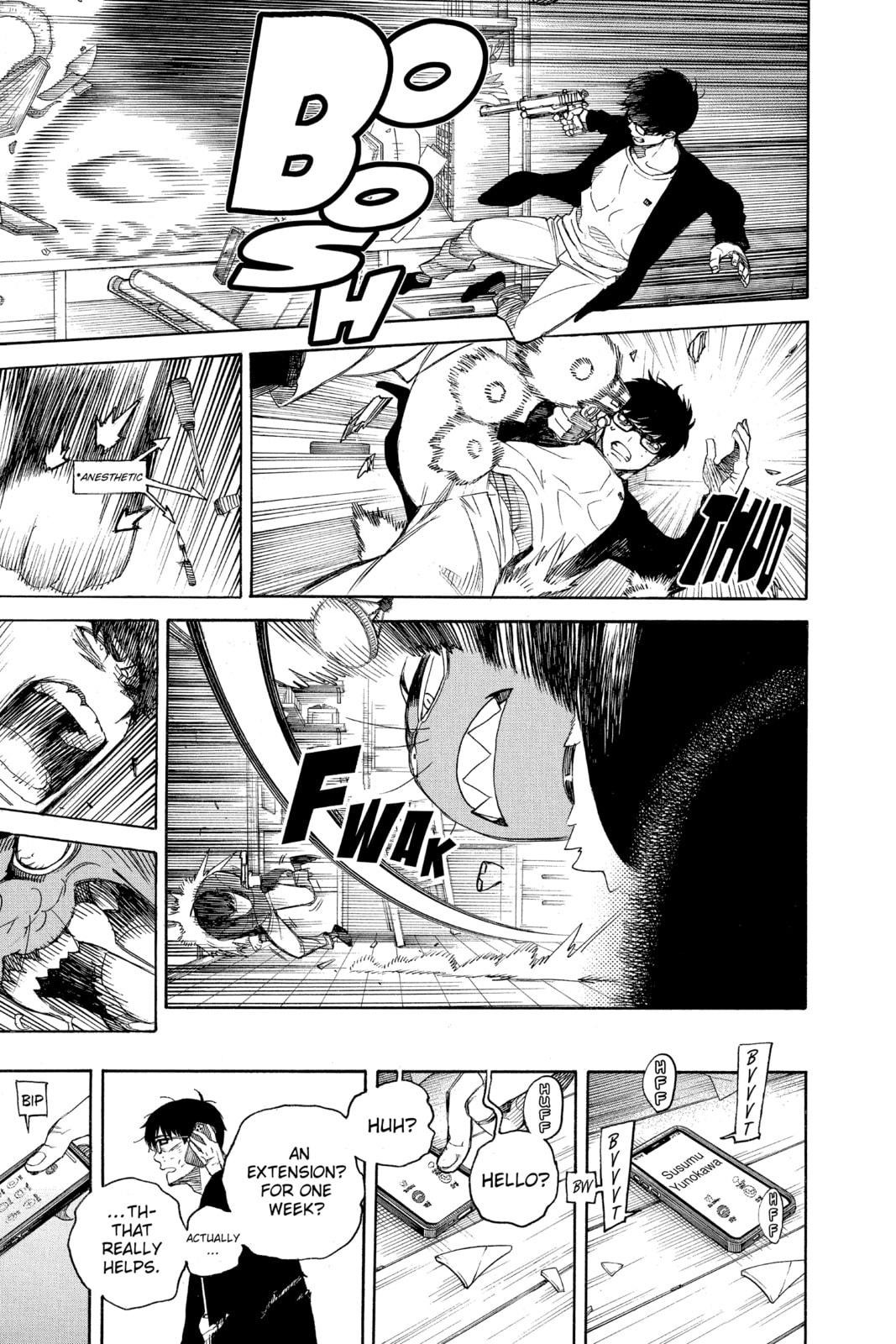 Blue Exorcist Chapter 140.1 page 13 - 