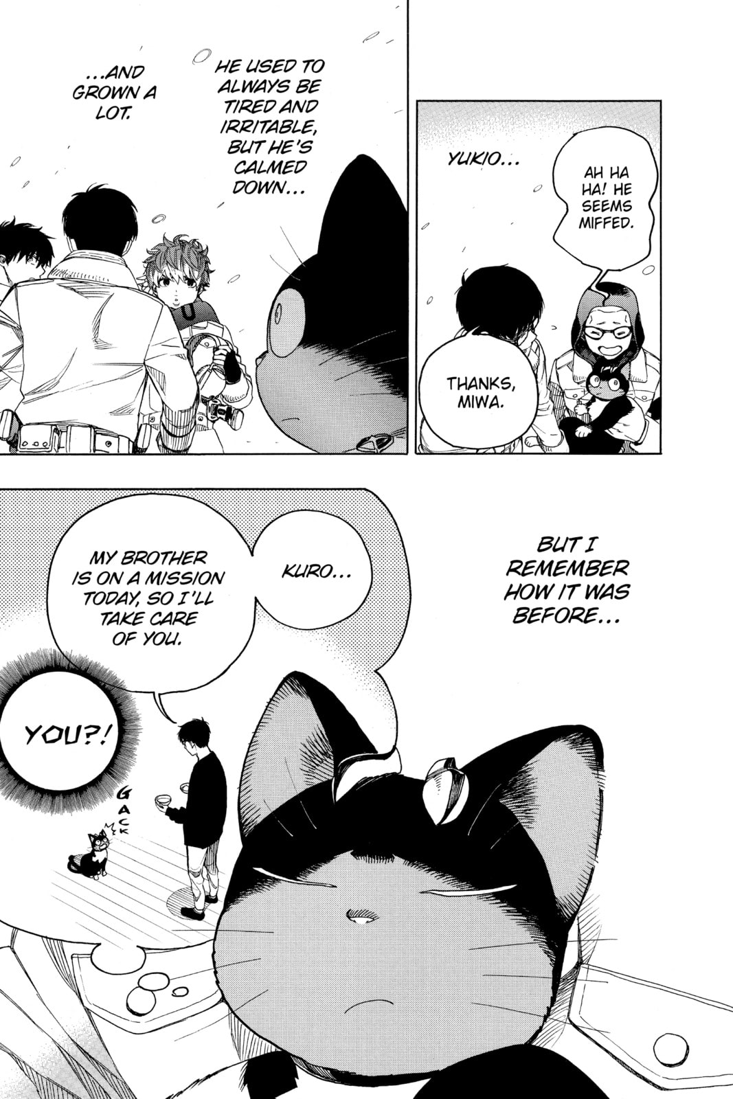 Blue Exorcist Chapter 140.1 page 3 - 