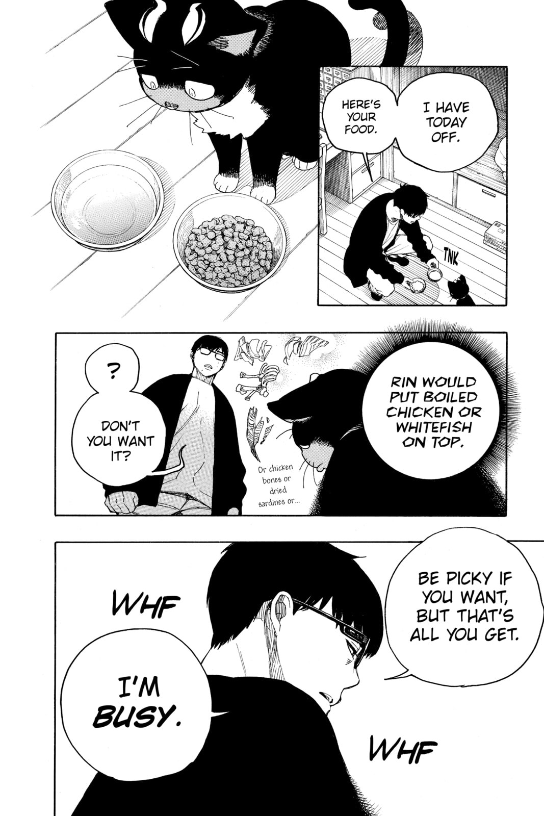 Blue Exorcist Chapter 140.1 page 4 - 