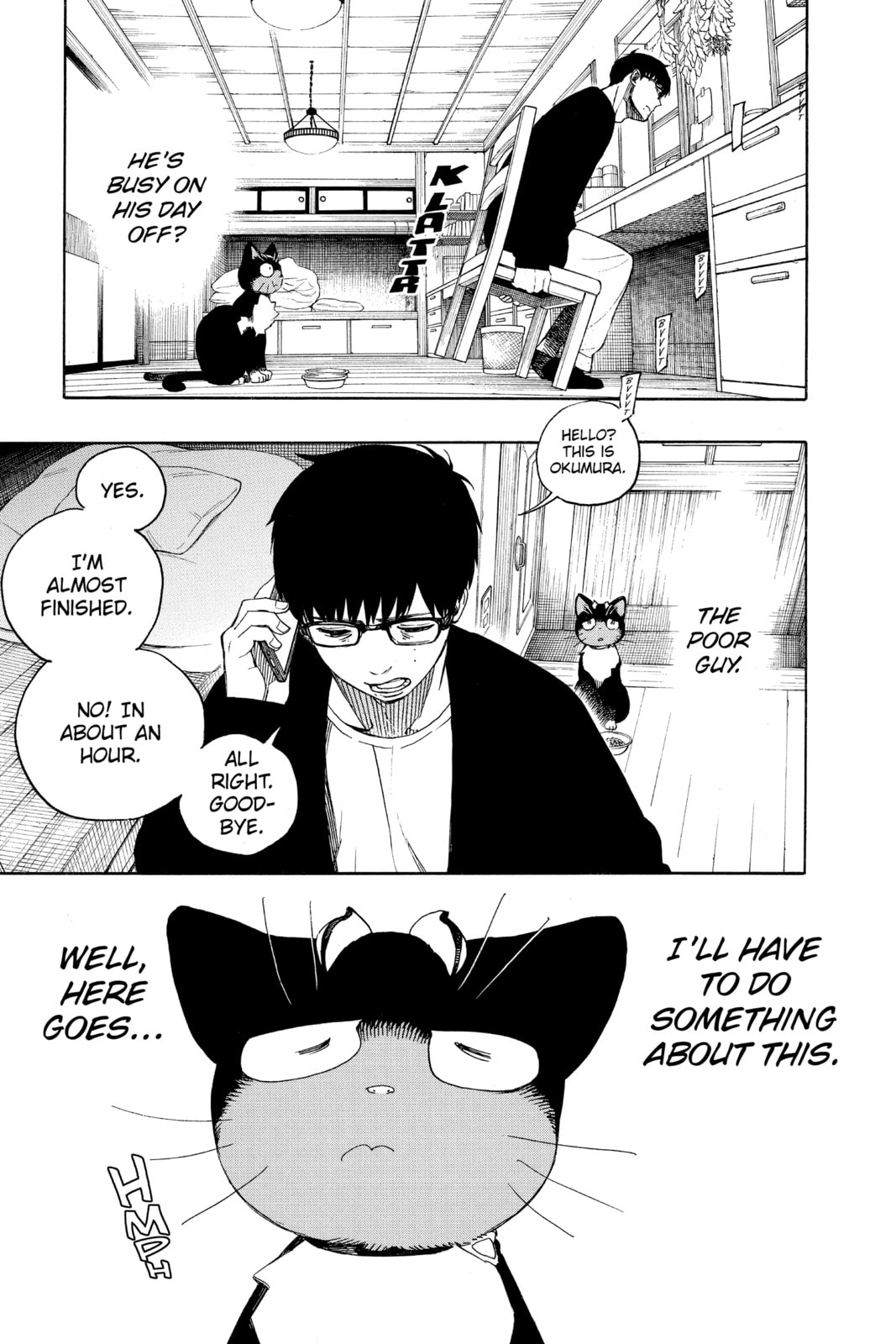 Blue Exorcist Chapter 140.1 page 5 - 