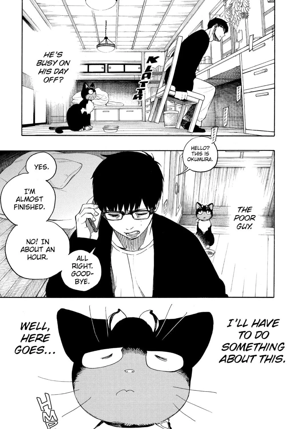 Blue Exorcist Chapter 140.5 page 9 - 