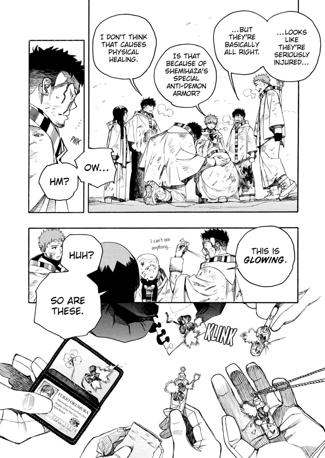 Blue Exorcist Chapter 141 page 11 - 