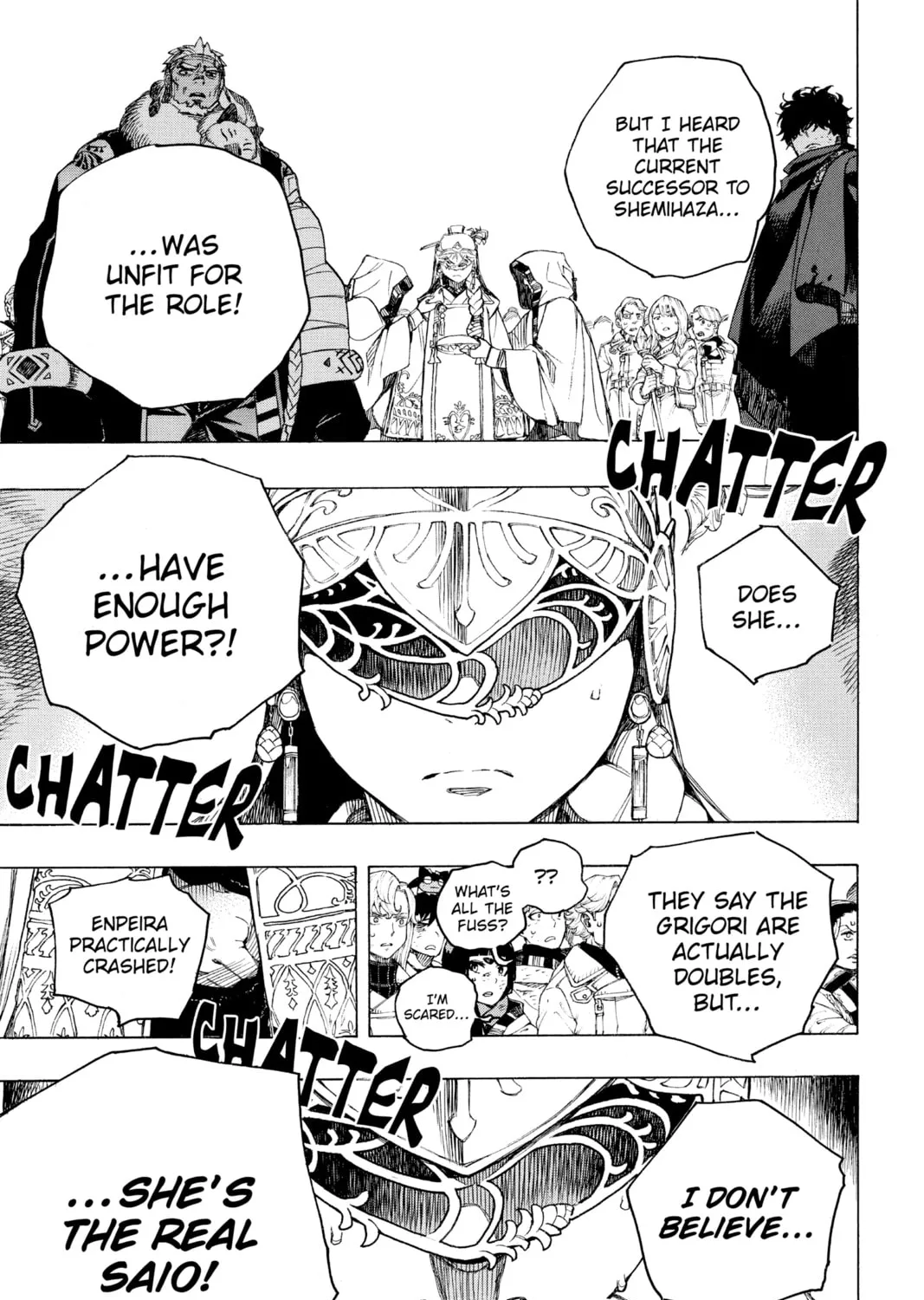 Blue Exorcist Chapter 141 page 45 - 