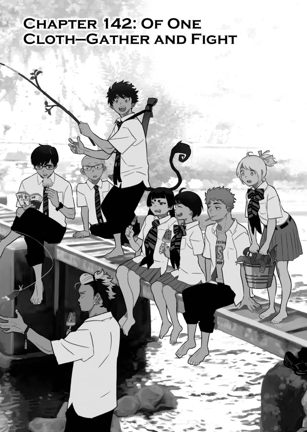Blue Exorcist Chapter 142 page 1 - 