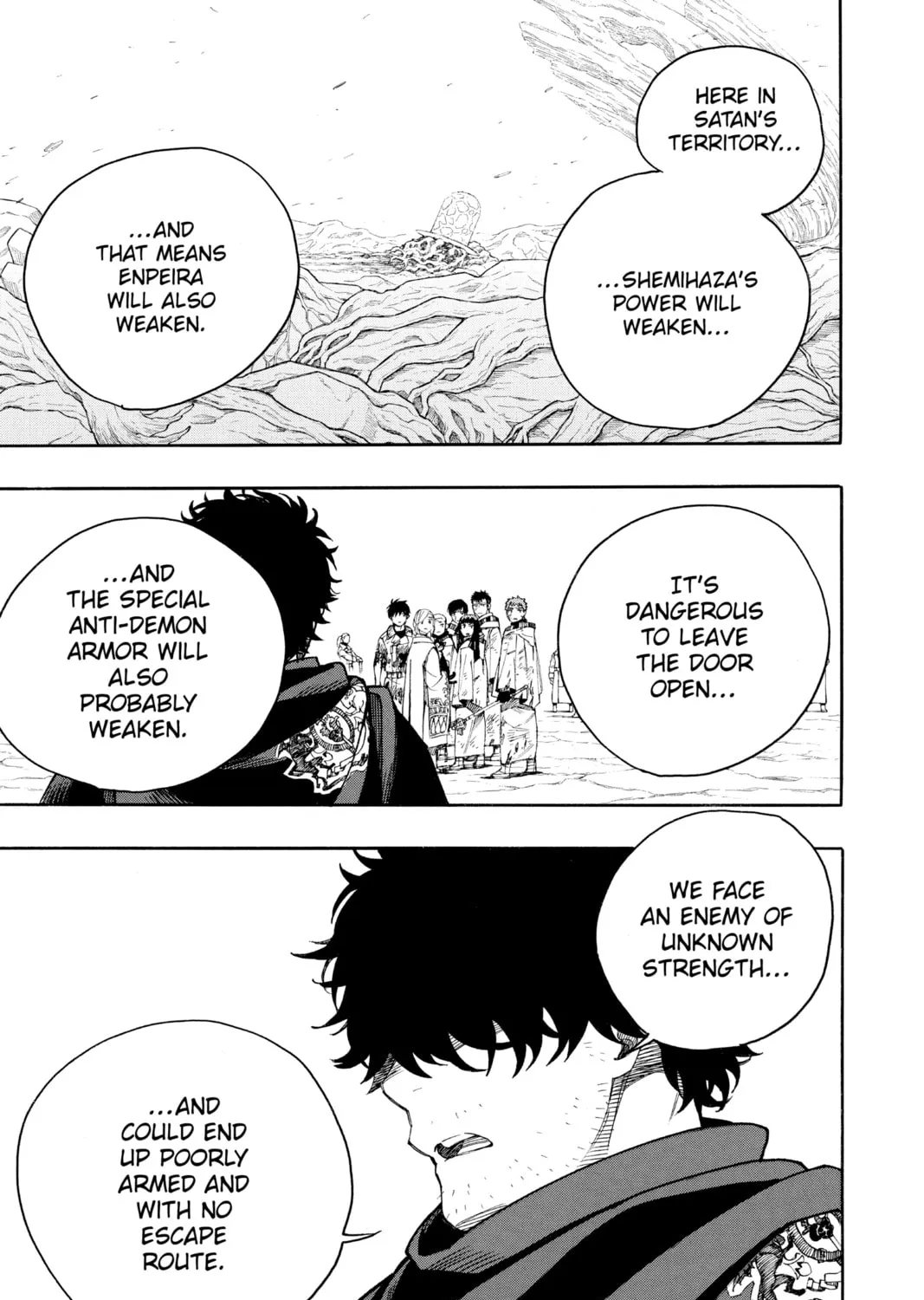 Blue Exorcist Chapter 142 page 33 - 