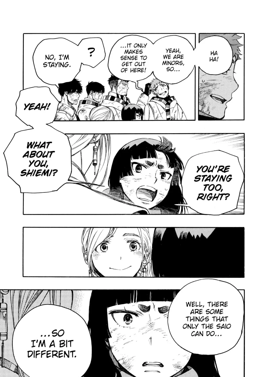 Blue Exorcist Chapter 142 page 37 - 
