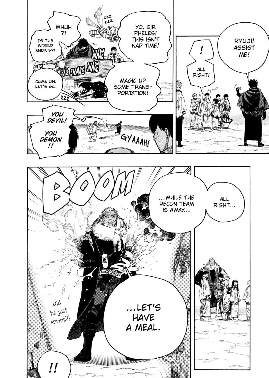 Blue Exorcist Chapter 143 page 23 - 