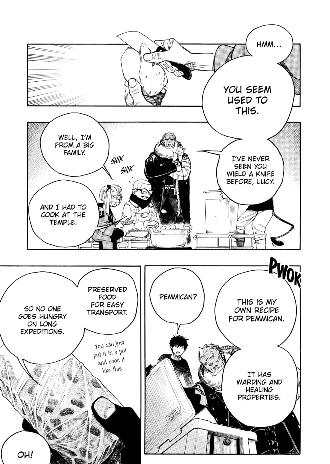 Blue Exorcist Chapter 143 page 25 - 